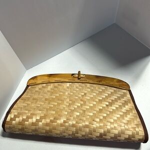 Bamboo Clutch Purse